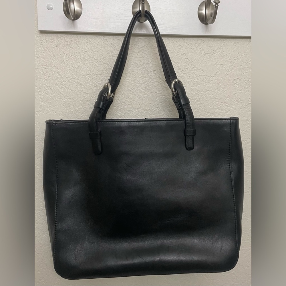 Banana Republic leather handbag